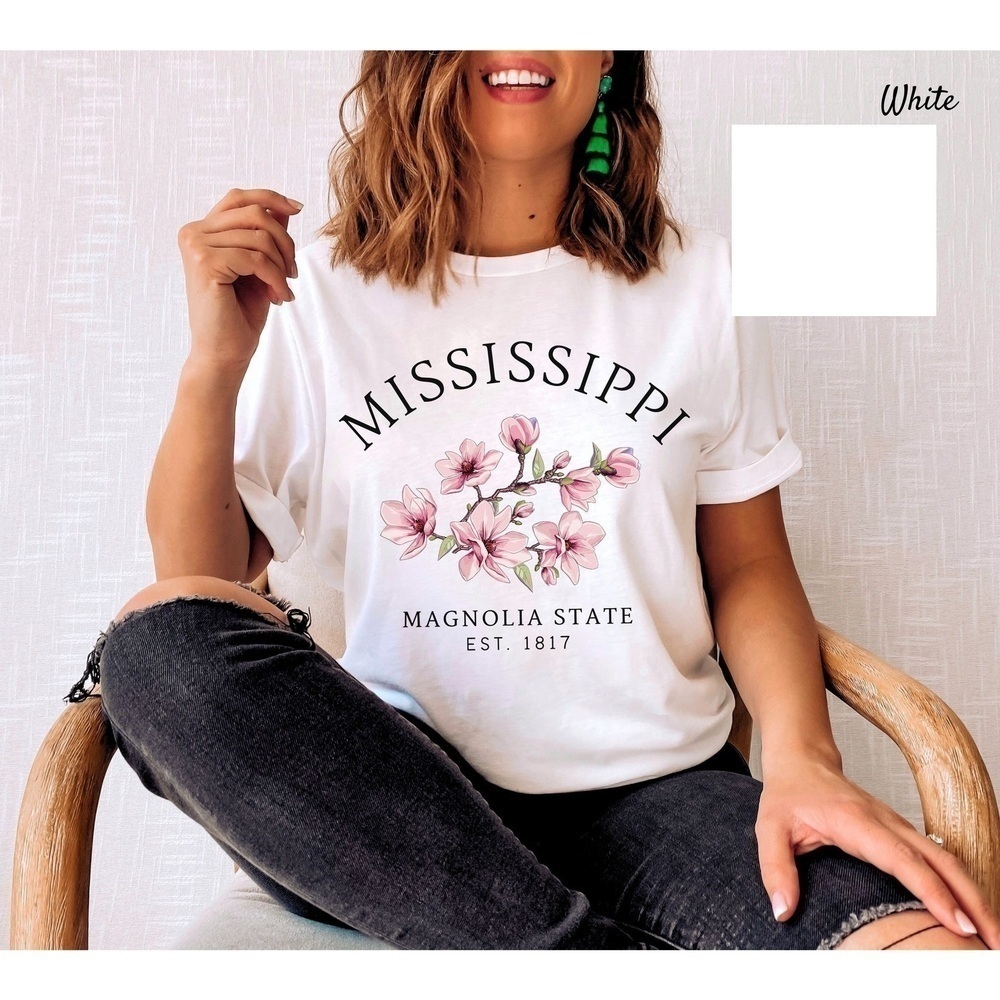Mississippi Shirt, Magnolia State T-shirt, Unisex